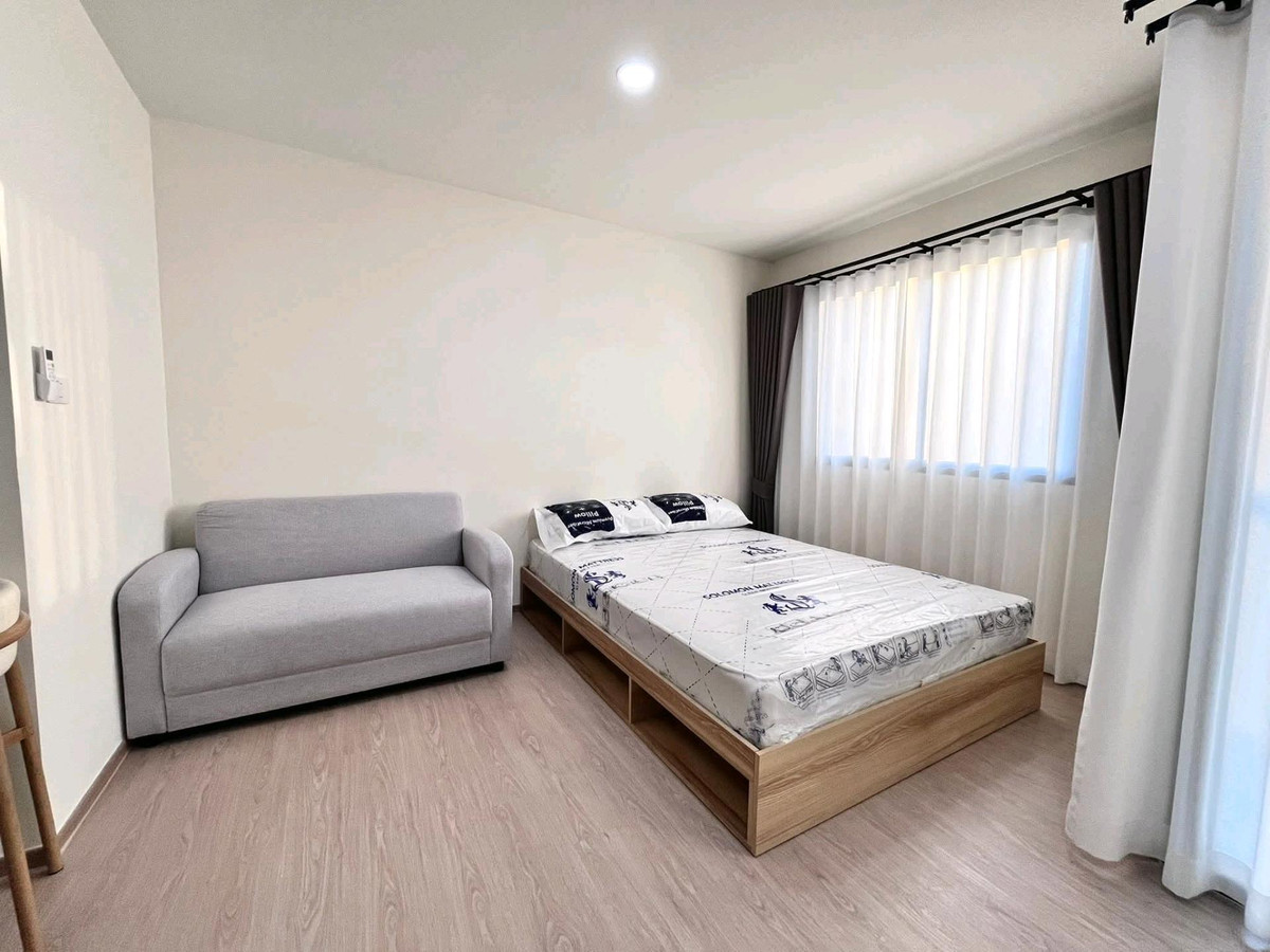 For RentCondoMin Buri, Romklao : Condo for rent Wela Ramkhamhaeng 186, beautiful room with electrical appliances, fully furnished.