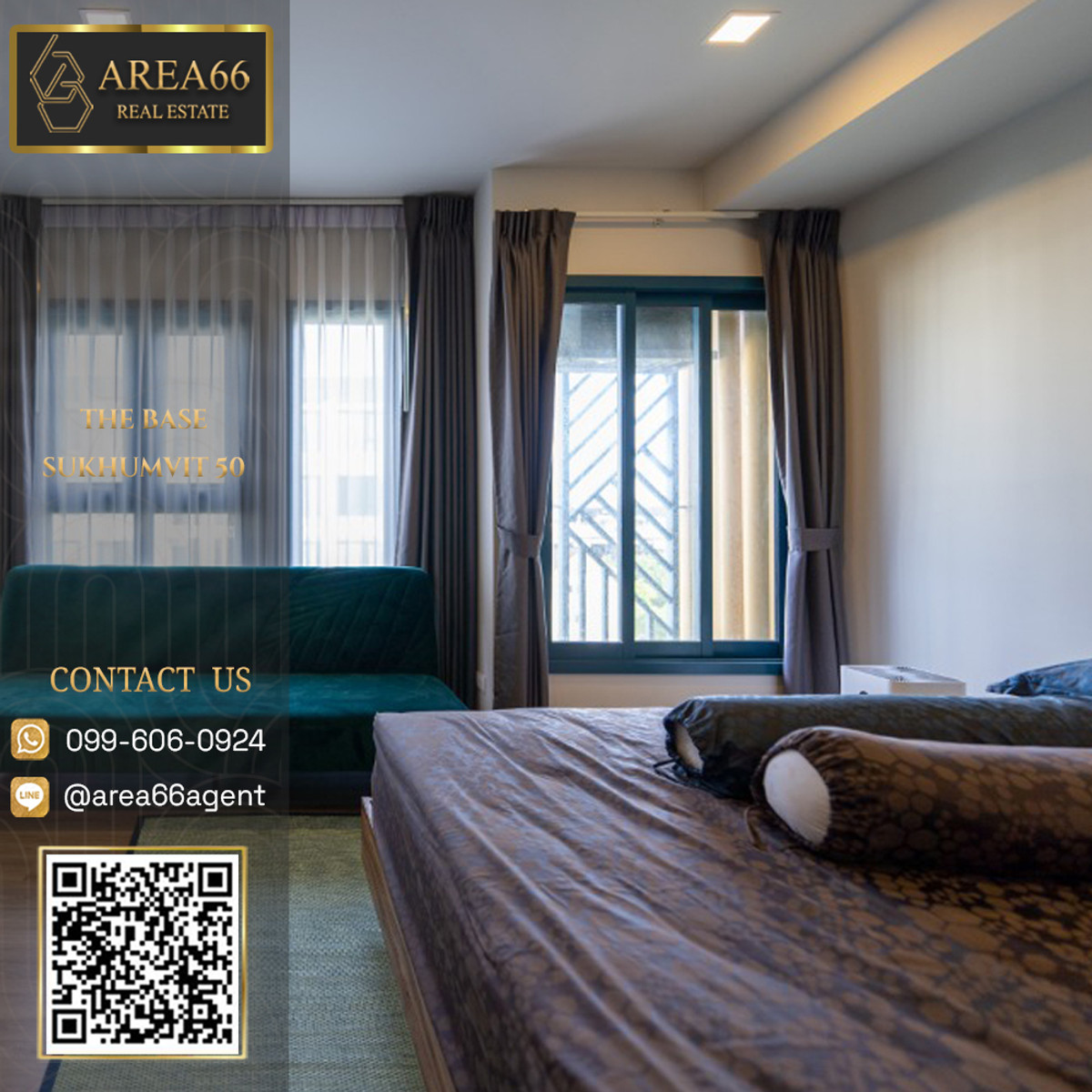 ขายคอนโดอ่อนนุช อุดมสุข : 🔥 ขายด่วน!! คอนโด The Base สุขุมวิท 50