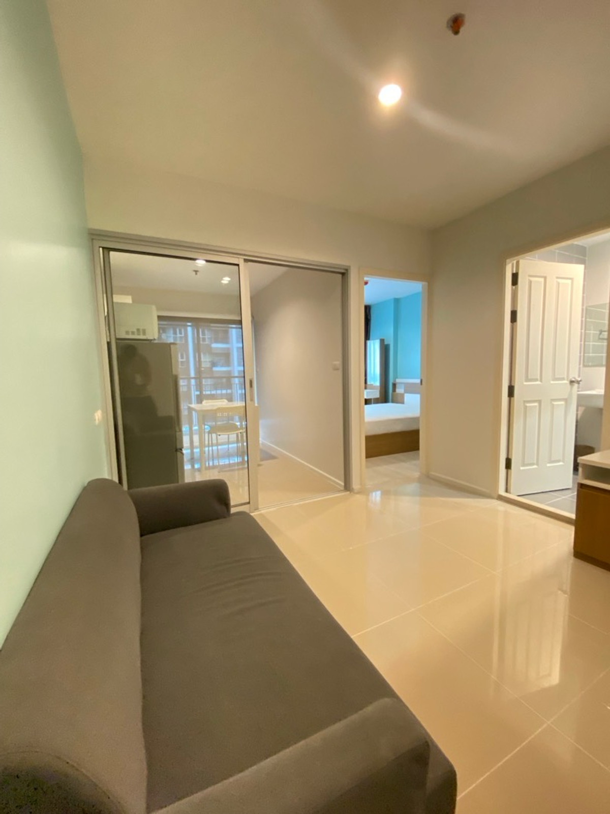 ให้เช่าคอนโดพระราม 9 เพชรบุรีตัดใหม่ RCA : Aspire rama9 1Bedroom  Renovate new⭐️ 0849792464 ตั้ม