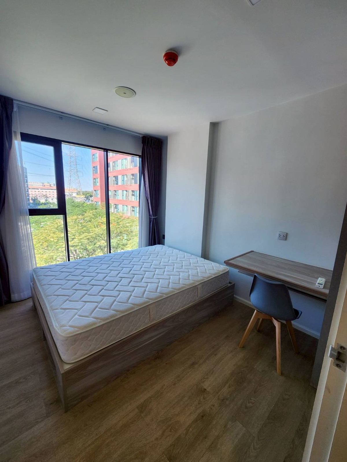 ให้เช่าคอนโดปทุมธานี รังสิต ธรรมศาสตร์ : 🏡 ให้เช่า Kave TU💖 ✨ ตึก A ชั้น 5 ห้องมุม แพลนพิเศษ แยก 1 ห้องนอน ✅️ พร้อมเข้าอยู่