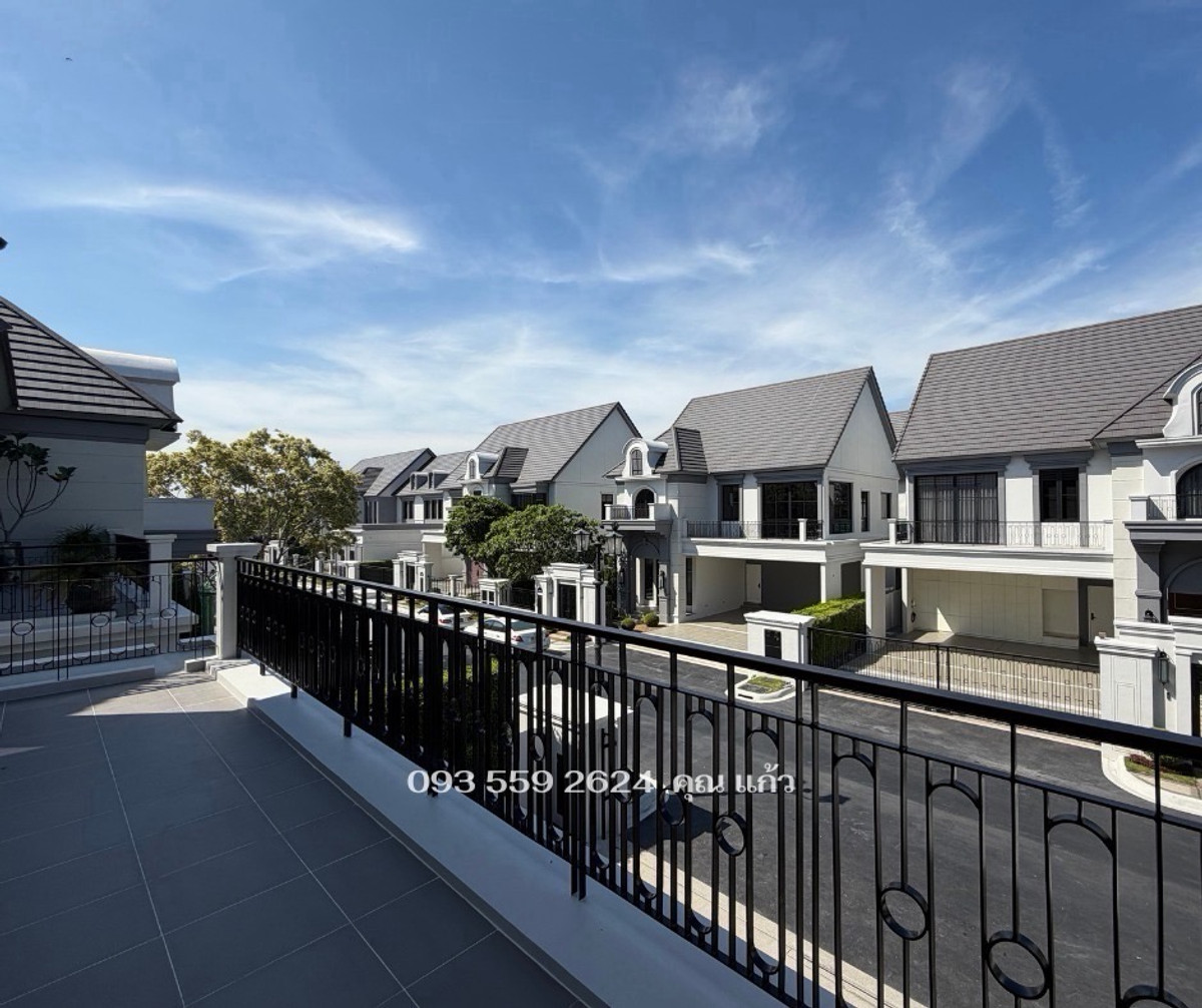 ขายบ้านเกษตรศาสตร์ รัชโยธิน : Narasiri Phahol-Watcharapol ที่ดิน 90 ตรว. พื้นที่ใช่สอย 378 ตรม. 