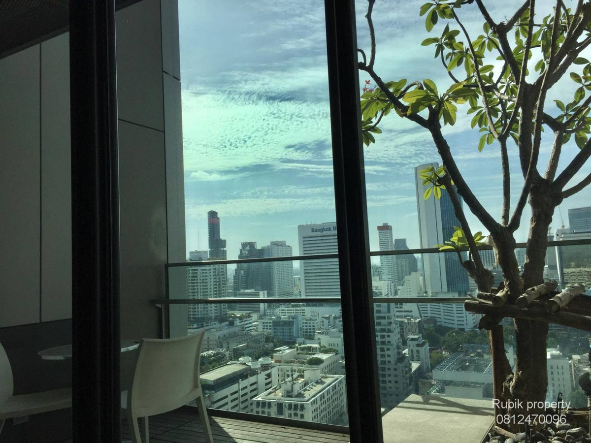 CondoSathorn, Narathiwat : RB1421【For Rent | The Met Sathorn — 2BR Luxury Condo】 High-end condo on Sathorn location, large room, city view, wide balcony.