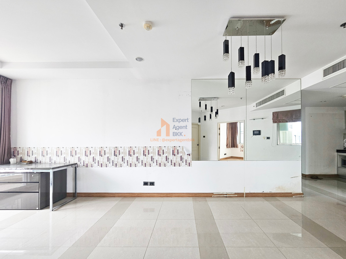 ขายคอนโดพระราม 9 เพชรบุรีตัดใหม่ RCA : 🔥 2 นอน ไซส์ครอบครัว ขายตามสภาพ เอาไปทำใหม่คุ้ม  Supalai Wellington (ศุภาลัย เวลลิงตัน) - 2 ห้องนอน LC037