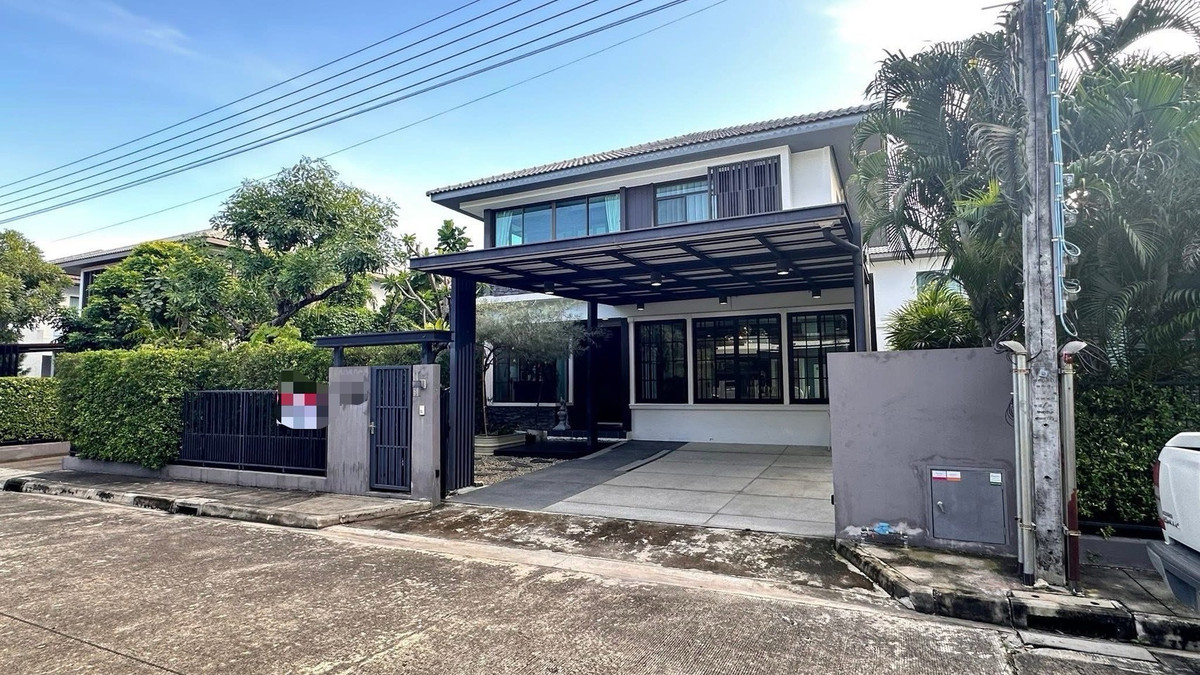 ขายบ้านบางนา แบริ่ง ลาซาล : ขายบ้านเดี่ยวมัณฑนา ศรีนครินทร์ – แบบบ้าน Amplio 73.2 ตร.วา / 203 ตร.ม. | 3 ห้องนอนชั้น 2 + 1 ห้องผู้สูงอายุชั้น 1, 3 ห้องน้ำ 