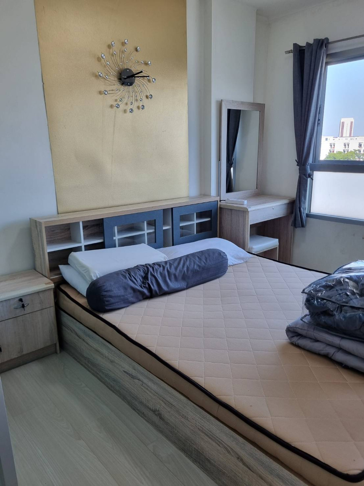 ให้เช่าคอนโดลาดพร้าว101 แฮปปี้แลนด์ : 🥝🥝   (  ห้องว่าง )  ให้เช่า  คอนโด แอสปาย ลาดพร้าว 113   🥝🥝   ชั้น  8   ขนาด  29  ตร.ม. ตกแต่งครบ พร้อมเข้าอยู่