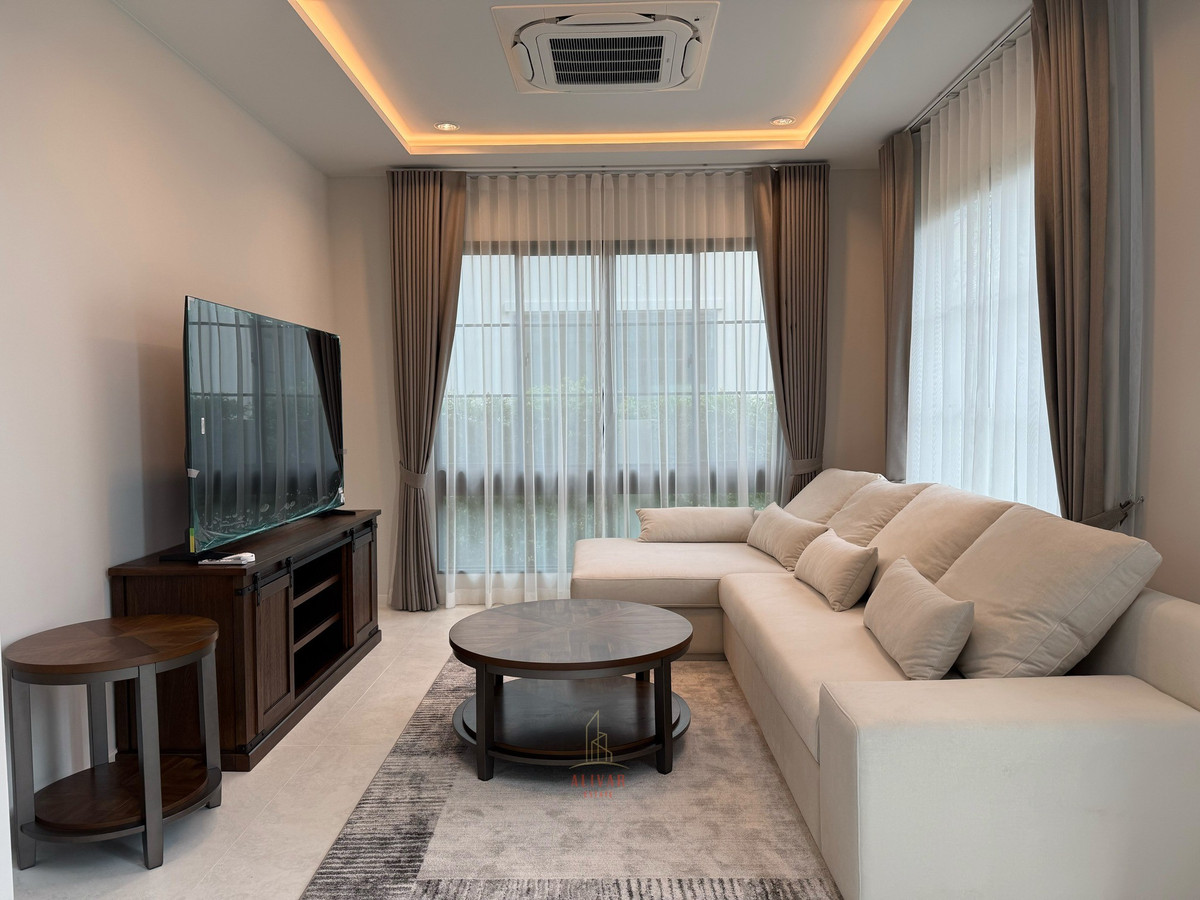 HouseBangna, Bearing, Lasalle : RH113825 for sale/rent, 2-story detached house, 4 bedrooms at Setthasiri Bangna KM.10, near Design Village Bangna, only 900 m.