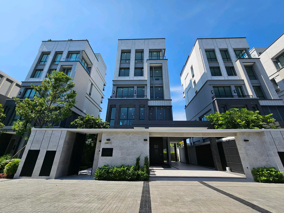For SaleHouseRama3 (Riverside),Satupadit : Baan Klang Krung Sathu Pradit 57, 6-story detached house, Rama 3