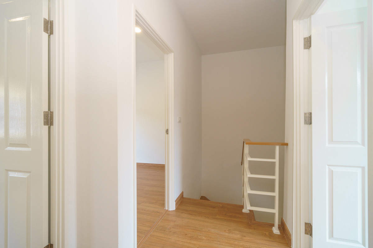 For SaleTownhomePattanakan, Srinakarin : P-2871 for sale!! Newly renovated house, ready to move in, near the expressway, Golden Town 2 On Nut-Phatthanakan.