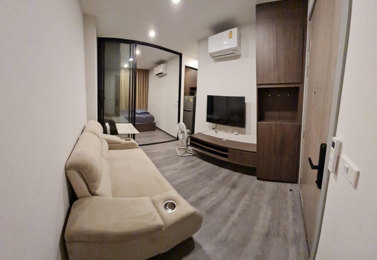 For RentCondoLadprao101, Happy Land, The Mall Bang Kapi : 🔥Urgent for rent🔥The Origin Lat Phrao-Bang Kapi, fully furnished + appliances, ready to move in, near BTS Bang Kapi❗