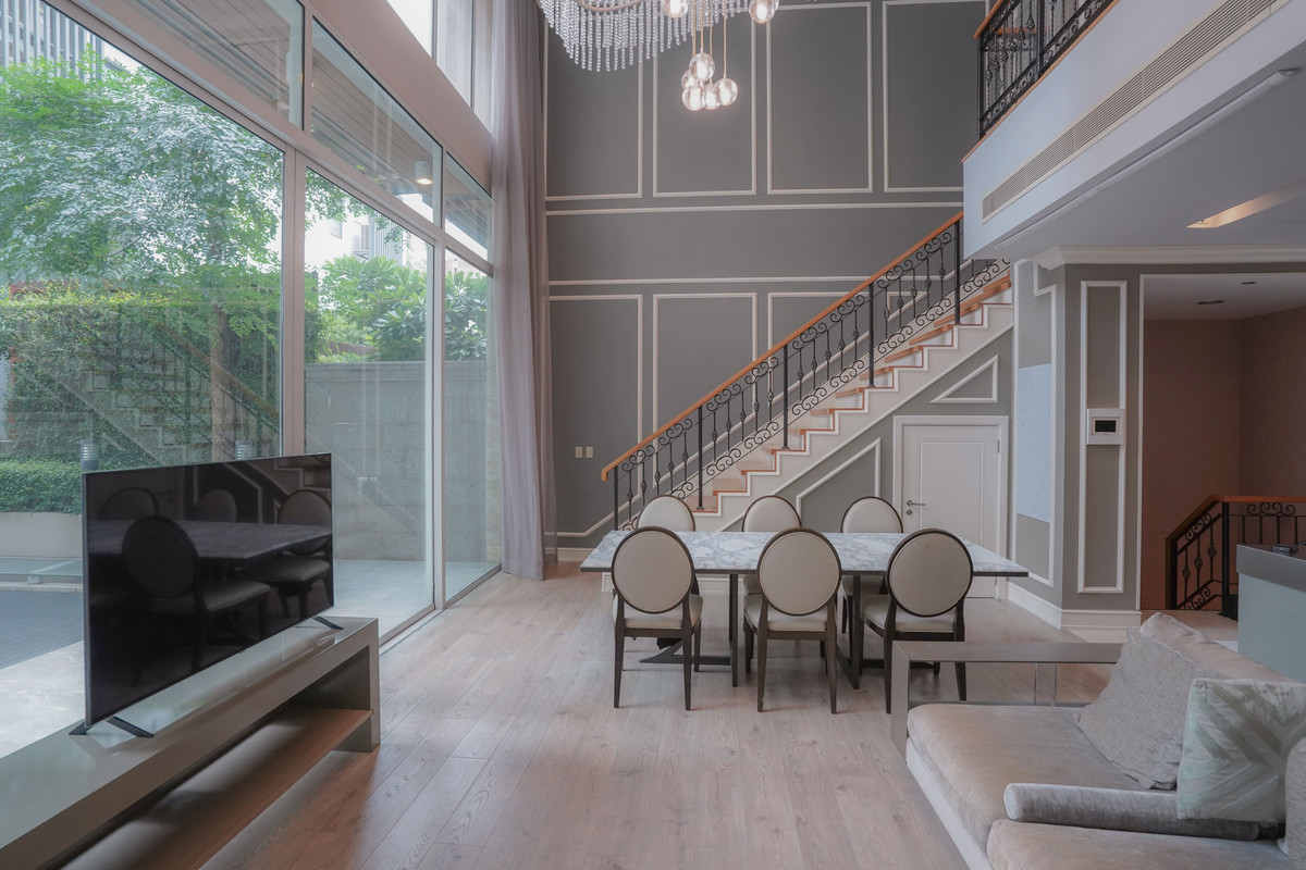 For RentTownhomeSukhumvit, Asoke, Thonglor : For Rent 3-bed townhome prime area sukhumwit