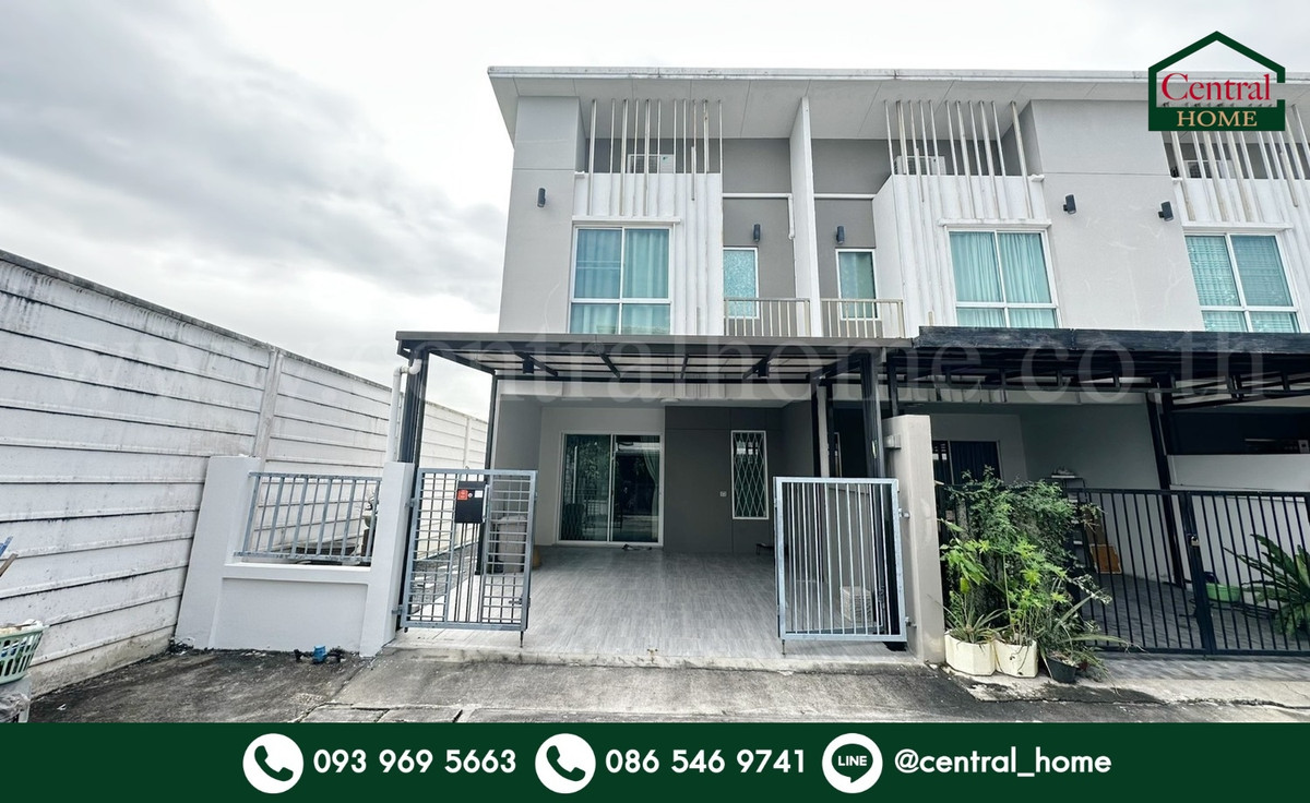 ขายทาวน์โฮมพุทธมณฑล ศาลายา : ทาวน์โฮม ซิตี้เซนส์ ศาลายา - พุทธมณฑล หลังริม ราคาถูกที่สุดในโครงการ