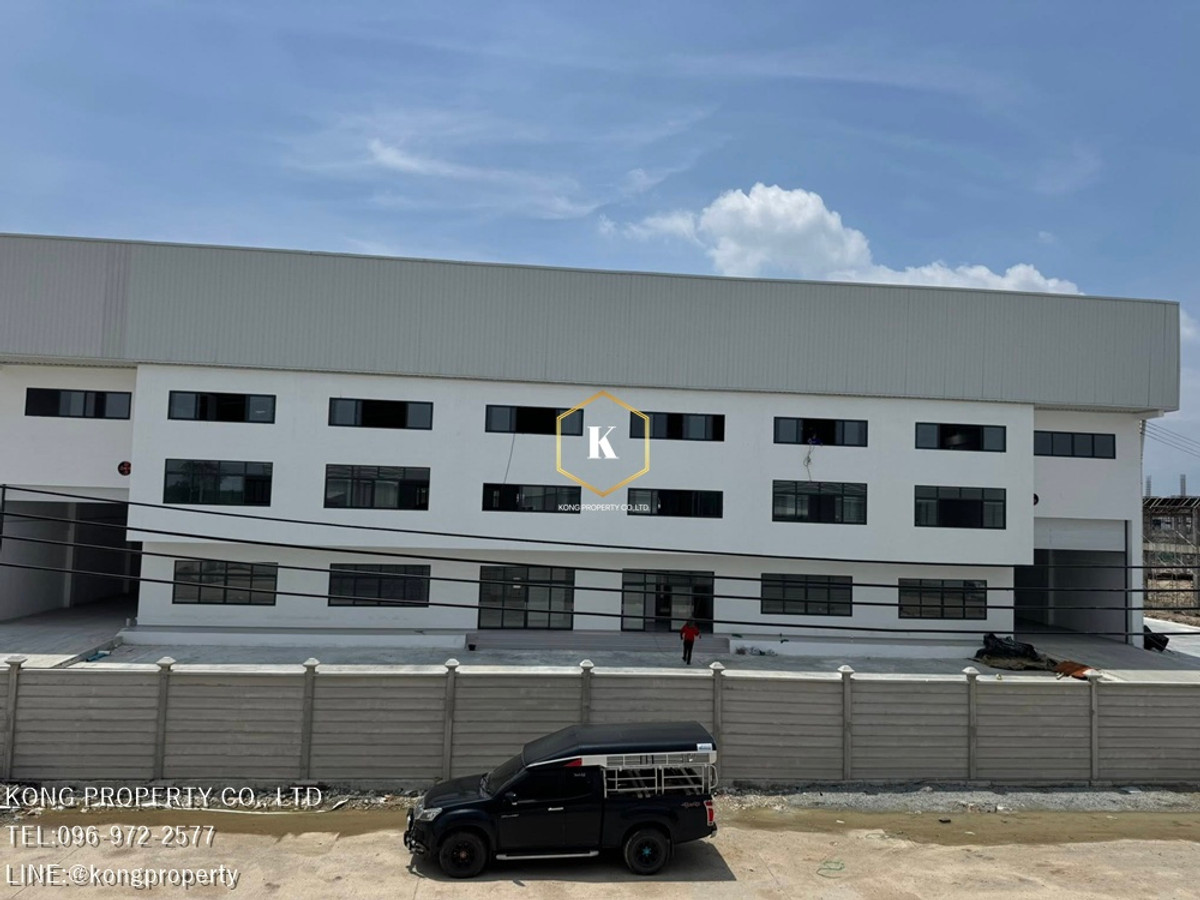 For RentWarehouseSamut Prakan,Samrong : Warehouse for rent, Bang Pla, Bang Phli - Tamru, Samut Prakan, 2740 sq m (newly built)