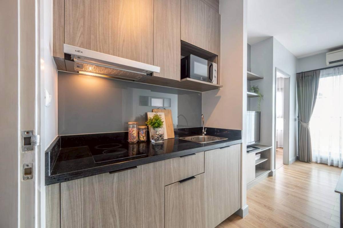 For RentCondoOnnut, Udomsuk : Condo ready to move in Chapter One Midtown Lat Phrao 24 1 bedroom, next to BTS/MRT Lat Phrao, only 16,000 baht/month!