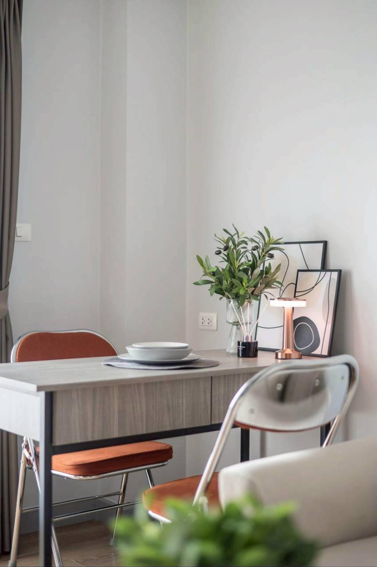 For RentCondoOnnut, Udomsuk : Condo ready to move in Chapter One Midtown Lat Phrao 24 1 bedroom, next to BTS/MRT Lat Phrao, only 16,000 baht/month!