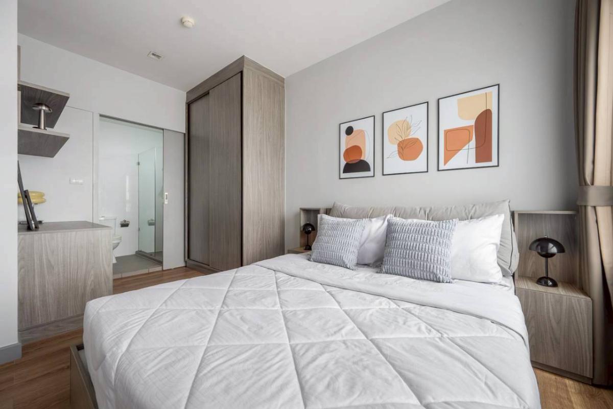 For RentCondoOnnut, Udomsuk : Condo ready to move in Chapter One Midtown Lat Phrao 24 1 bedroom, next to BTS/MRT Lat Phrao, only 16,000 baht/month!