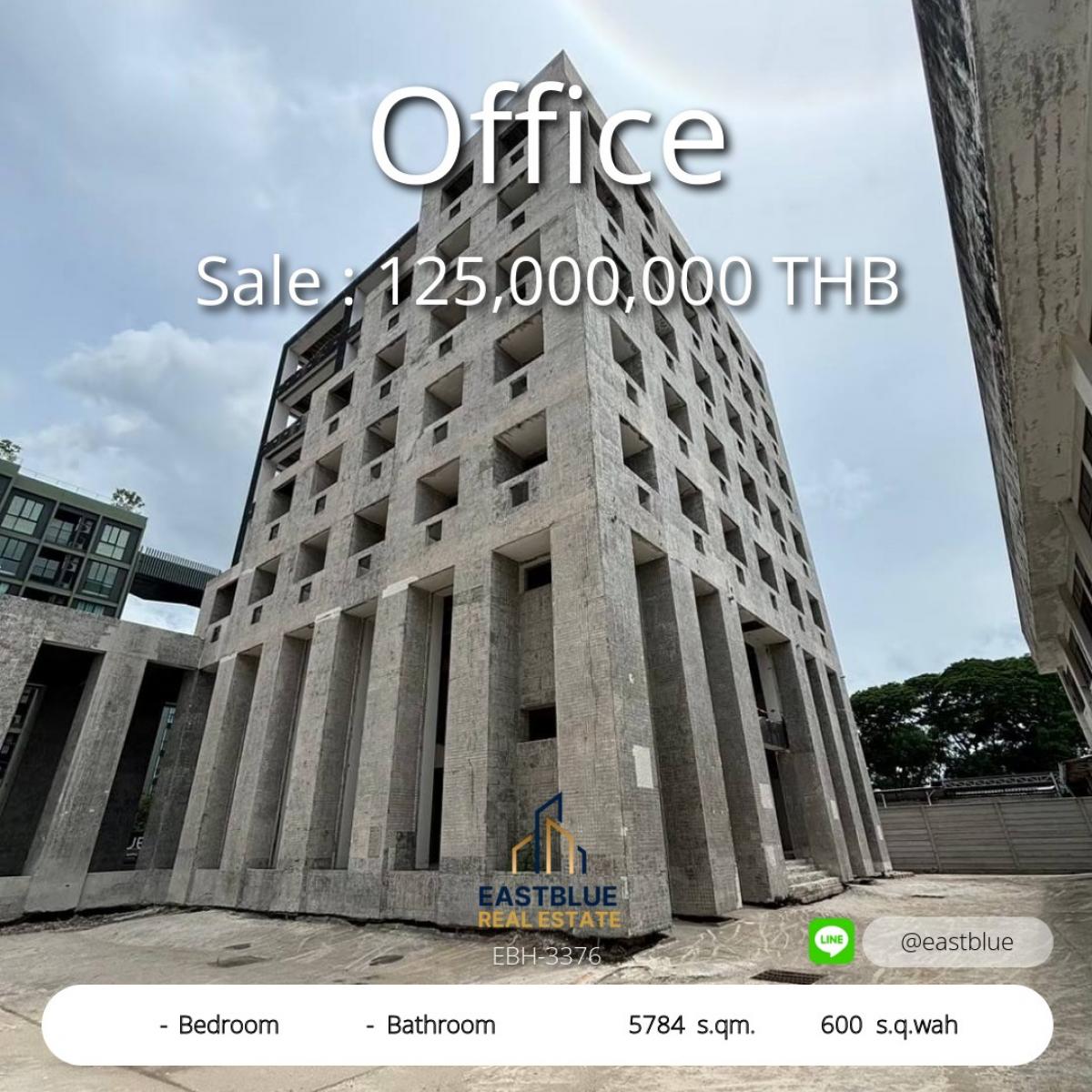 For SaleOfficeOnnut, Udomsuk : Luxury office building for rent, 5,784 sq m., in the heart of a prime location. Premium Office Space 5,784 sqm for Rent in Prime Location Invest in a luxurious office, selling for 105 million baht, complete with every function. Luxurious Office for Sa