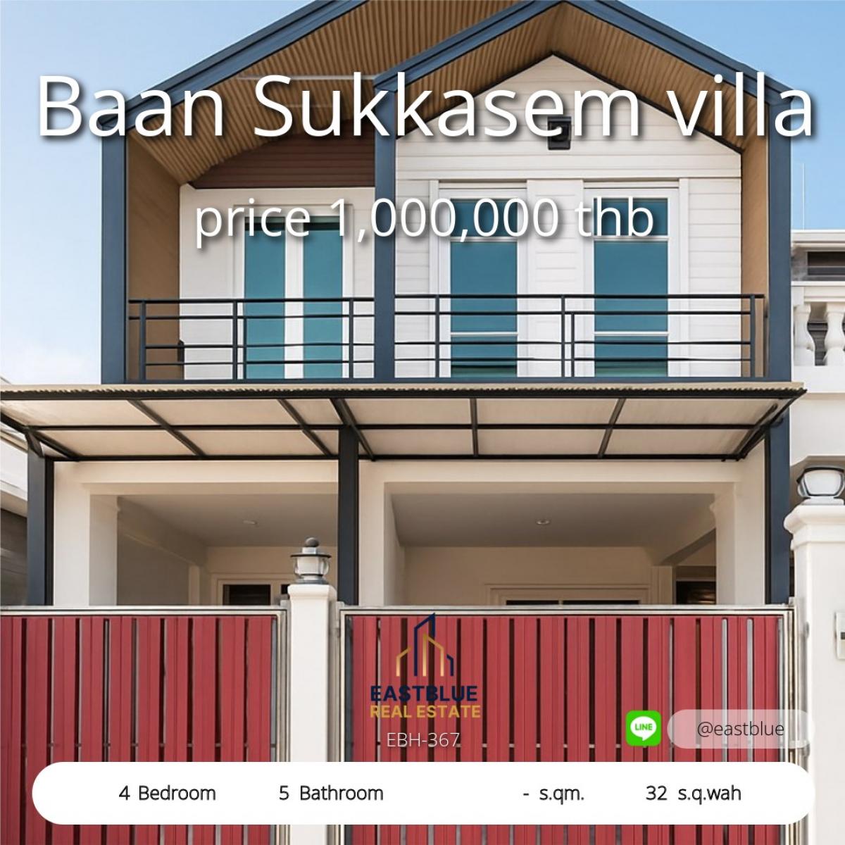 For SaleTownhomeSathorn, Narathiwat : Luxurious 4 bedroom house, classic townhome with 32 sq m of land. Selling for 11 million, close to the city, meets every lifestyle need.