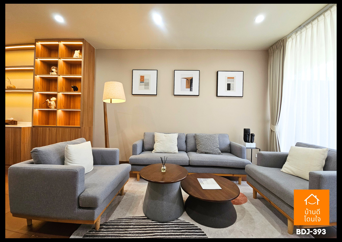 For SaleTownhomeNawamin, Ramindra : Home office for sale Plume Watcharaphon-Ekkamai (22.5 sq m) near Watcharaphon 5 intersection, decorated and ready to move in.