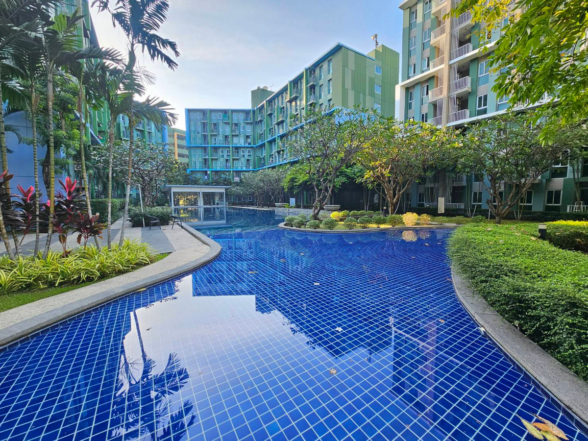 ให้เช่าคอนโดนวมินทร์ รามอินทรา : ห้องใหม่ ไม่เคยปล่อยเช่าเลย วิวสระว่ายน้ำ วิวสวนสวย เช่า 1 ห้องนอน 1 ห้องน้ำ ปาร์ค เอ็กโซ เกษตร นวมินทร์  Parc Exo Kaset Navamin