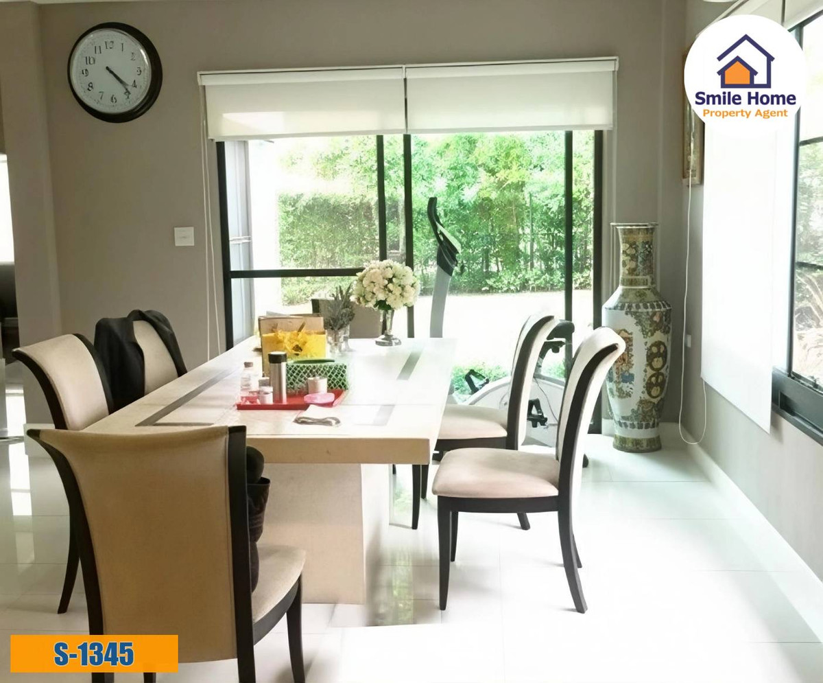 ขายบ้านลาดกระบัง สุวรรณภูมิ : ขายบ้านเดี่ยวมัณฑนา อ่อนนุช-วงแหวน4  หน้าสวนต้นโครงการ