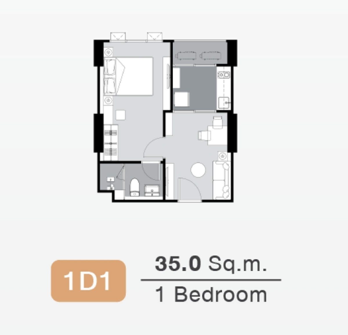 For SaleCondoWongwianyai, Charoennakor : *Owner sells it himself* Price around VVIP Supalai Premier Taksin Wongwian Yai, 1 BR, high floor, city view.