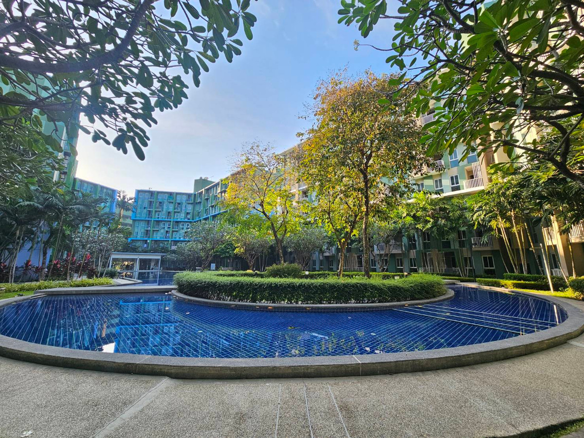 ให้เช่าคอนโดนวมินทร์ รามอินทรา : ห้องใหม่ ไม่เคยปล่อยเช่าเลย วิวสระว่ายน้ำ วิวสวนสวย เช่า 1 ห้องนอน 1 ห้องน้ำ ปาร์ค เอ็กโซ เกษตร นวมินทร์  Parc Exo Kaset Navamin