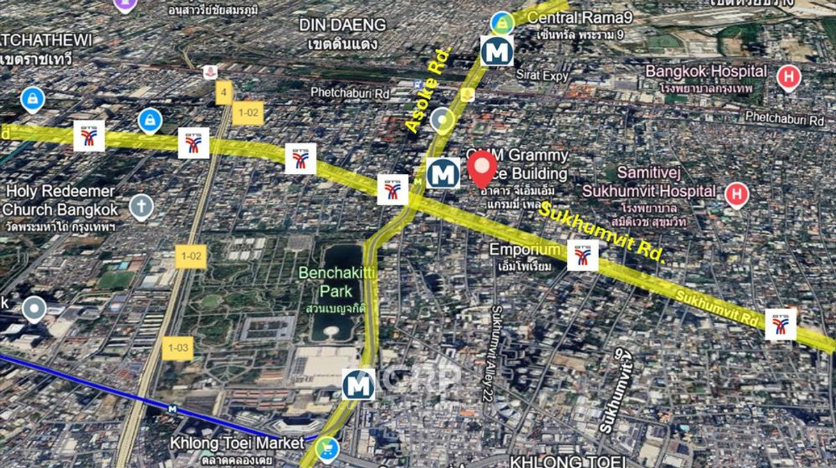 ขายที่ดินสุขุมวิท อโศก ทองหล่อ : ขายที่ดินใจกลางอโศก-สุขุมวิท ทำเลศักยภาพสูง ใกล้ BTS/MRT