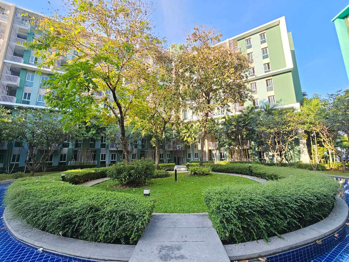 ให้เช่าคอนโดนวมินทร์ รามอินทรา : ห้องใหม่ ไม่เคยปล่อยเช่าเลย วิวสระว่ายน้ำ วิวสวนสวย เช่า 1 ห้องนอน 1 ห้องน้ำ ปาร์ค เอ็กโซ เกษตร นวมินทร์  Parc Exo Kaset Navamin