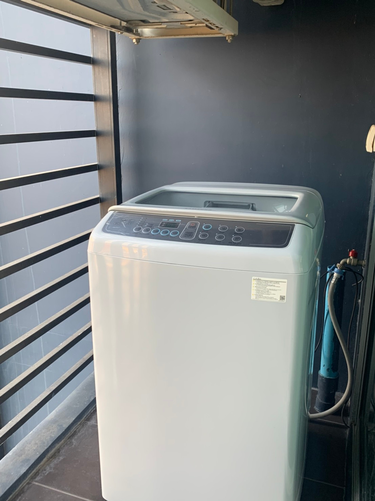 For RentCondoOnnut, Udomsuk : Newly renovated room, cheap rental, new flooring. Change new curtains, rent 1 bedroom, 1 bathroom, The Base Sukhumvit 77