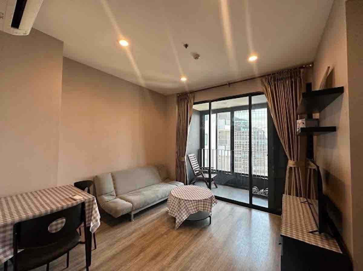 ให้เช่าคอนโดพระราม 9 เพชรบุรีตัดใหม่ RCA : 💖Ideo Mobi Asoke ✅1 bedroom 
