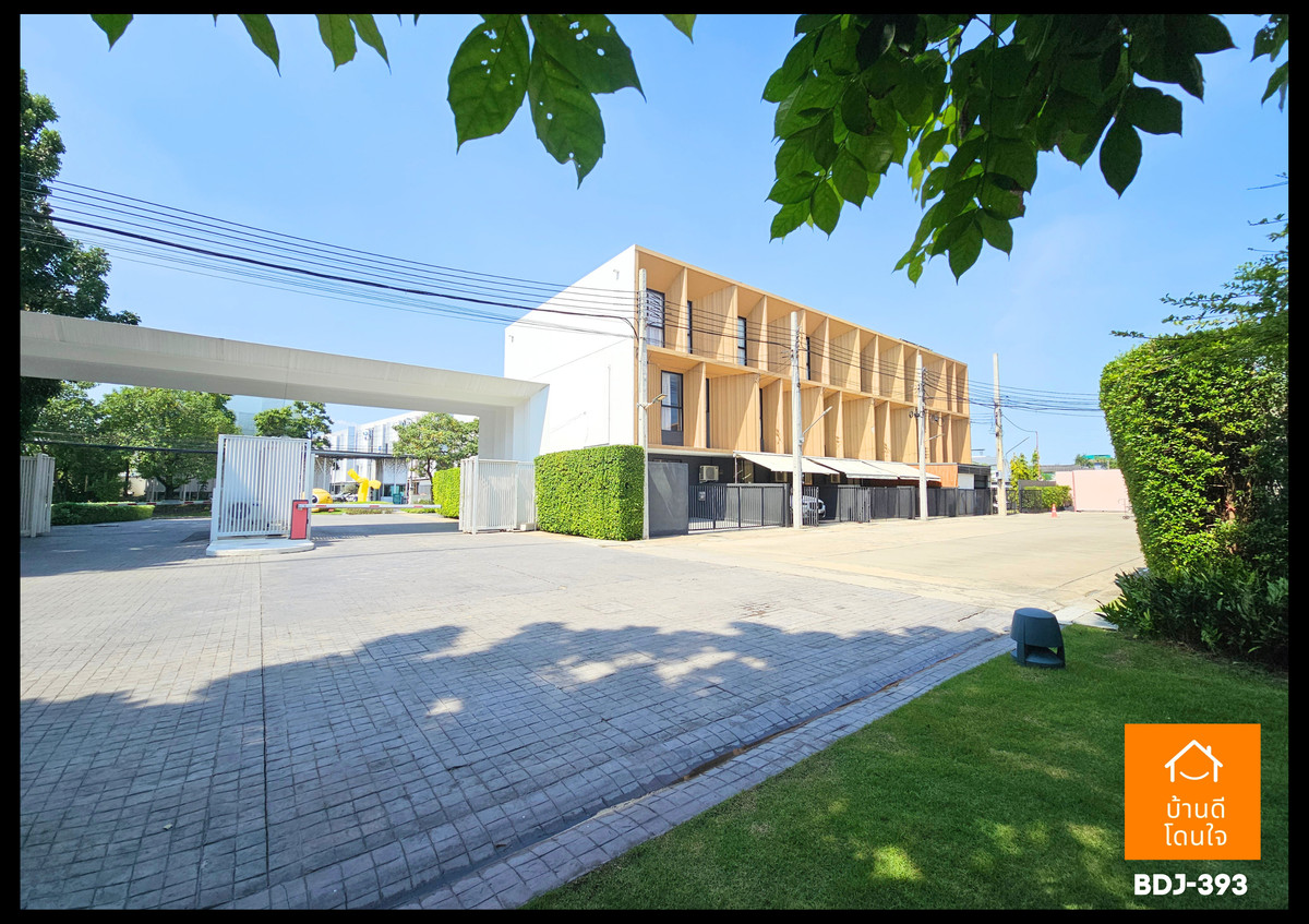 For SaleTownhomeNawamin, Ramindra : Home office for sale Plume Watcharaphon-Ekkamai (22.5 sq m) near Watcharaphon 5 intersection, decorated and ready to move in.