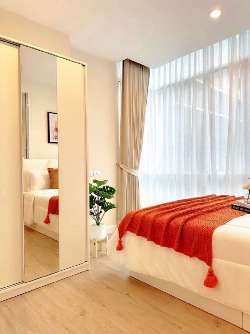 For RentCondoOnnut, Udomsuk : 🔥Urgent Rent🔥 The Sky Sukhumvit, fully furnished, ready to move in, near BTS Udomsuk