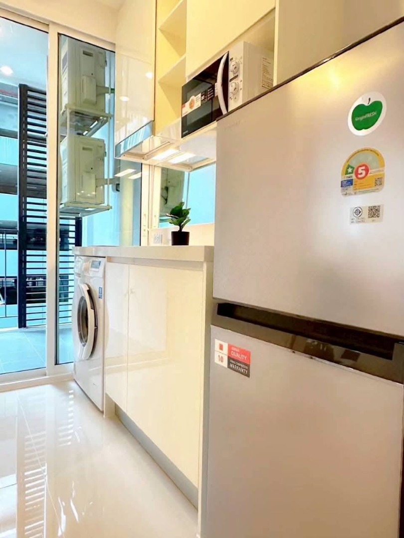 For RentCondoOnnut, Udomsuk : 🔥Urgent Rent🔥 The Sky Sukhumvit, fully furnished, ready to move in, near BTS Udomsuk