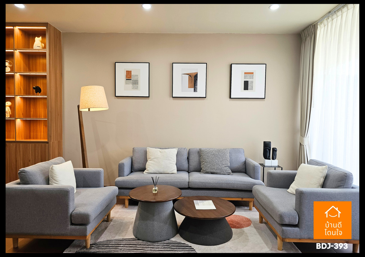 For SaleTownhomeNawamin, Ramindra : Home office for sale Plume Watcharaphon-Ekkamai (22.5 sq m) near Watcharaphon 5 intersection, decorated and ready to move in.