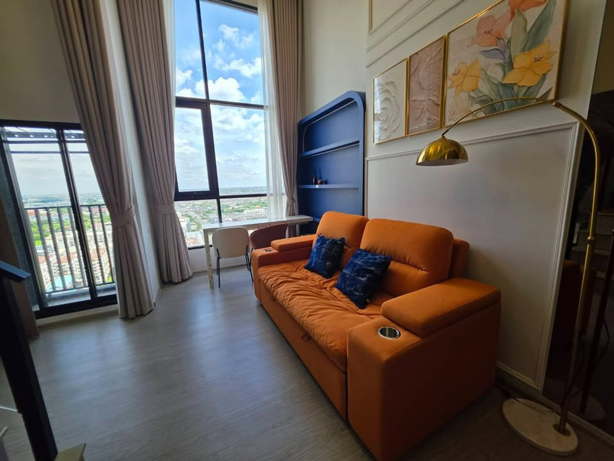 ให้เช่าคอนโดเสรีไทย-นิด้า : ให้เช่า  Origin Plug & Play Ramkhamhaeng Triple Station ราคา 21,000 บาท [NCr251129]