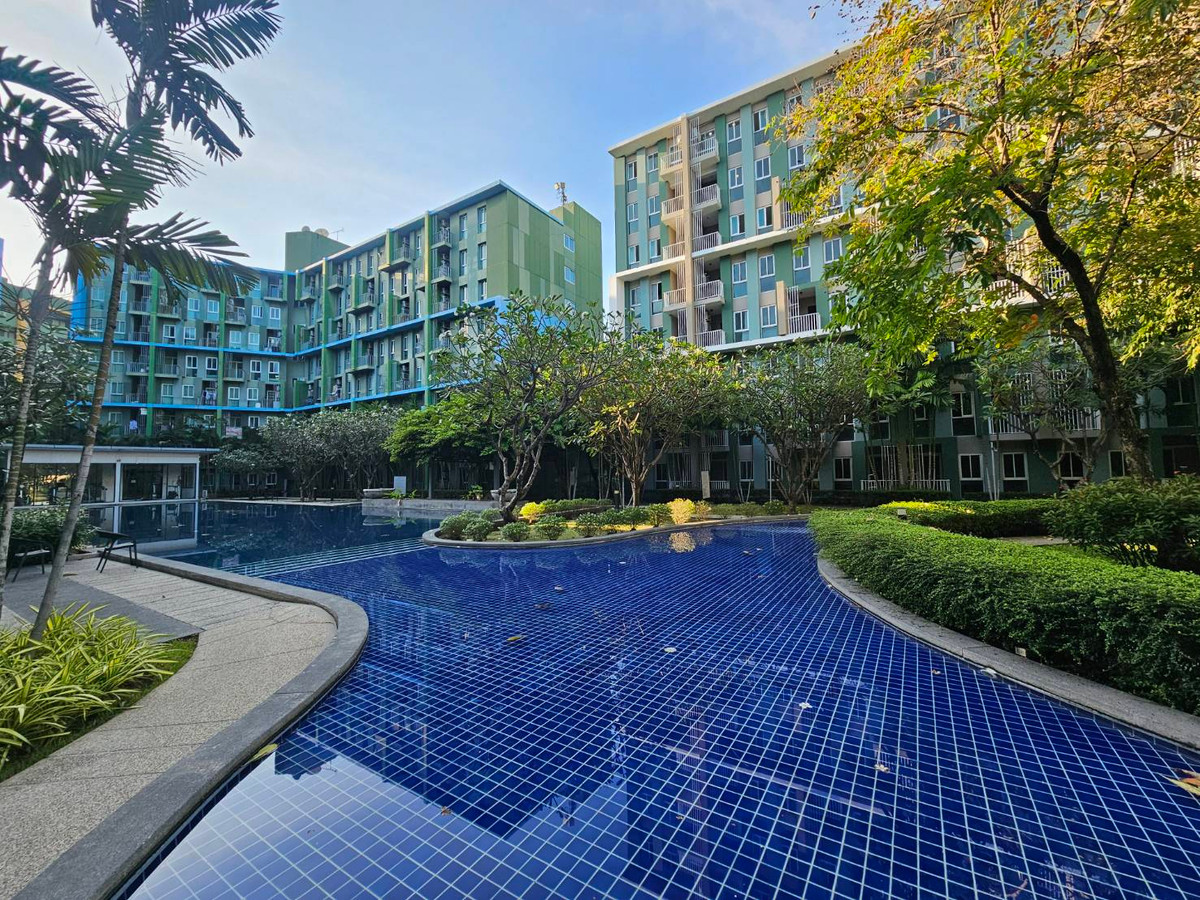 ให้เช่าคอนโดนวมินทร์ รามอินทรา : ห้องใหม่ ไม่เคยปล่อยเช่าเลย วิวสระว่ายน้ำ วิวสวนสวย เช่า 1 ห้องนอน 1 ห้องน้ำ ปาร์ค เอ็กโซ เกษตร นวมินทร์  Parc Exo Kaset Navamin