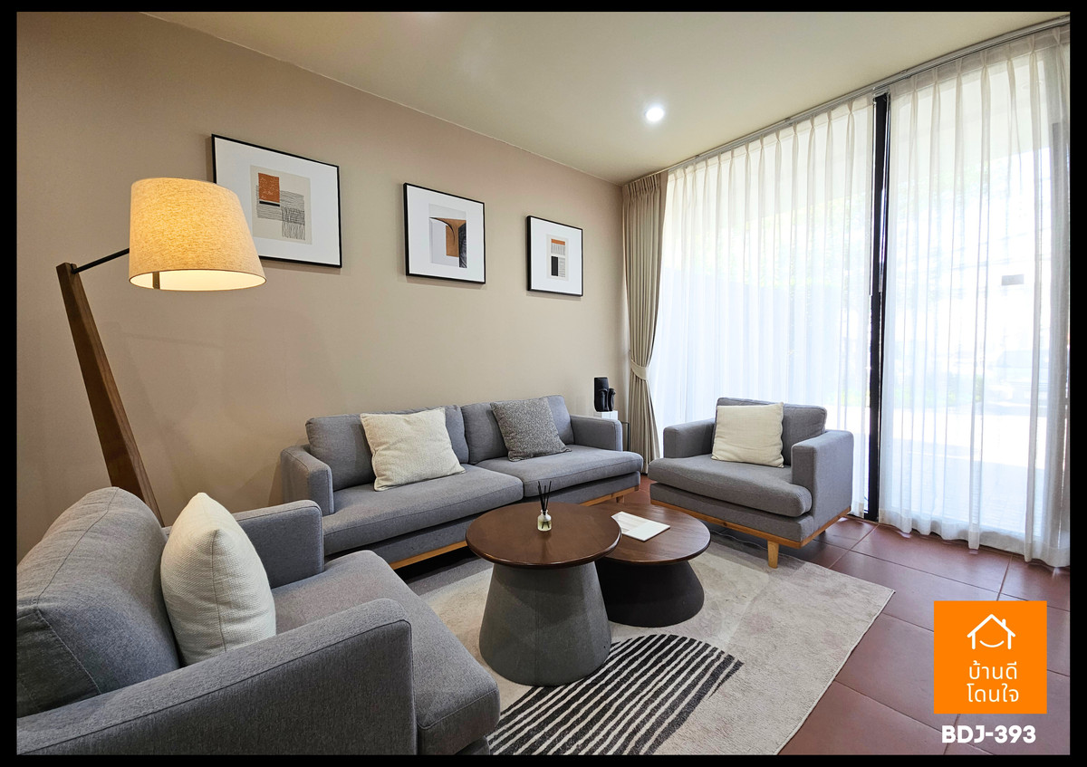 For SaleTownhomeNawamin, Ramindra : Home office for sale Plume Watcharaphon-Ekkamai (22.5 sq m) near Watcharaphon 5 intersection, decorated and ready to move in.