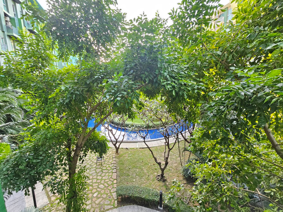 ให้เช่าคอนโดนวมินทร์ รามอินทรา : ห้องใหม่ ไม่เคยปล่อยเช่าเลย วิวสระว่ายน้ำ วิวสวนสวย เช่า 1 ห้องนอน 1 ห้องน้ำ ปาร์ค เอ็กโซ เกษตร นวมินทร์  Parc Exo Kaset Navamin