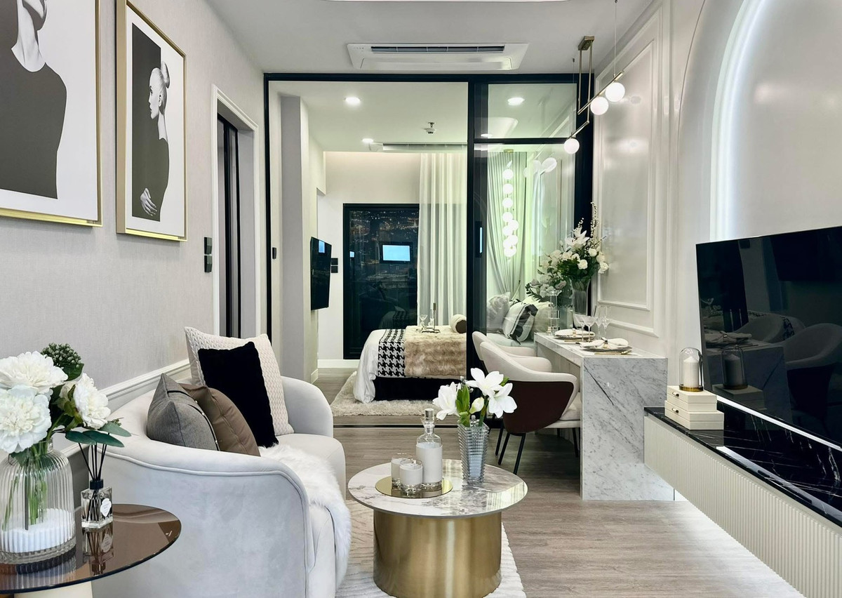 For SaleCondoWongwianyai, Charoennakor : *Owner sells it himself* Price around VVIP Supalai Premier Taksin Wongwian Yai, 1 BR, high floor, city view.