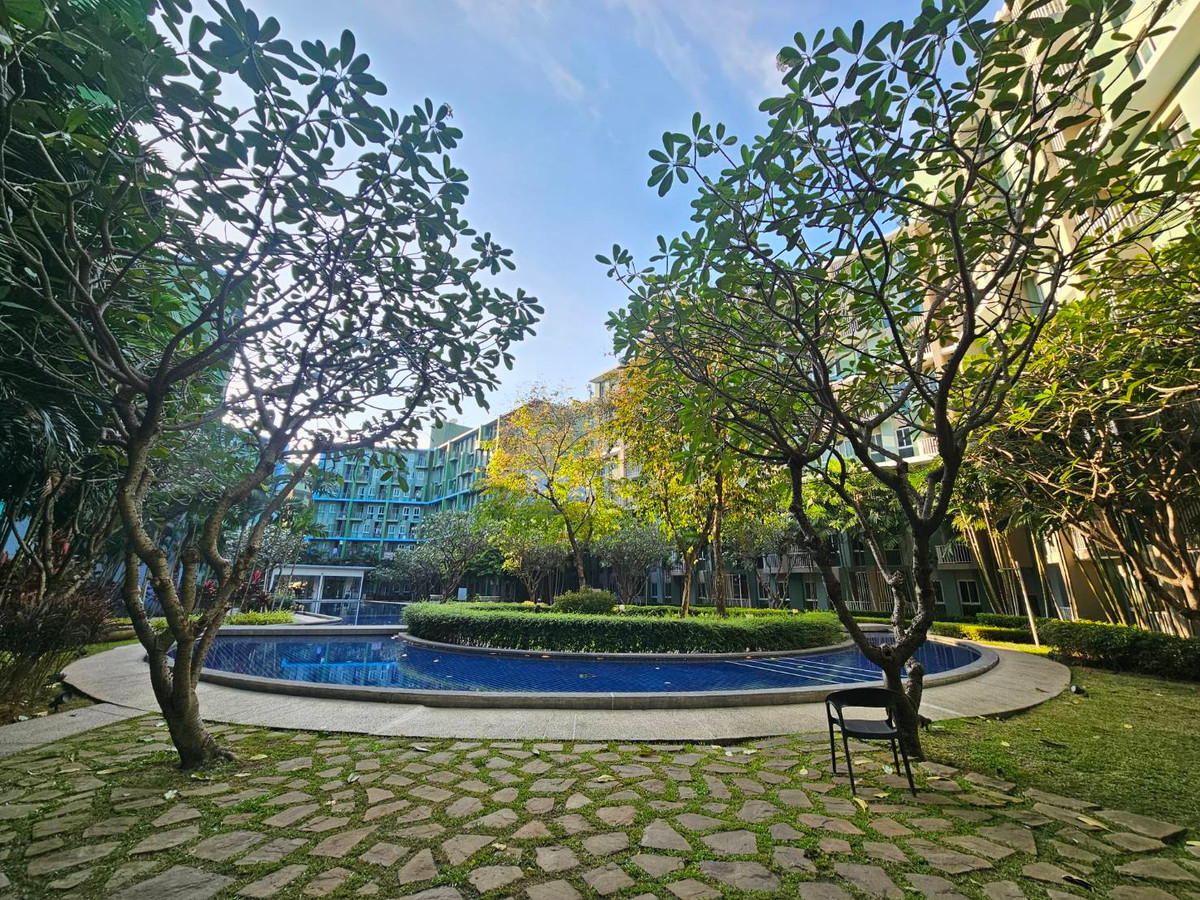 ให้เช่าคอนโดนวมินทร์ รามอินทรา : ห้องใหม่ ไม่เคยปล่อยเช่าเลย วิวสระว่ายน้ำ วิวสวนสวย เช่า 1 ห้องนอน 1 ห้องน้ำ ปาร์ค เอ็กโซ เกษตร นวมินทร์  Parc Exo Kaset Navamin