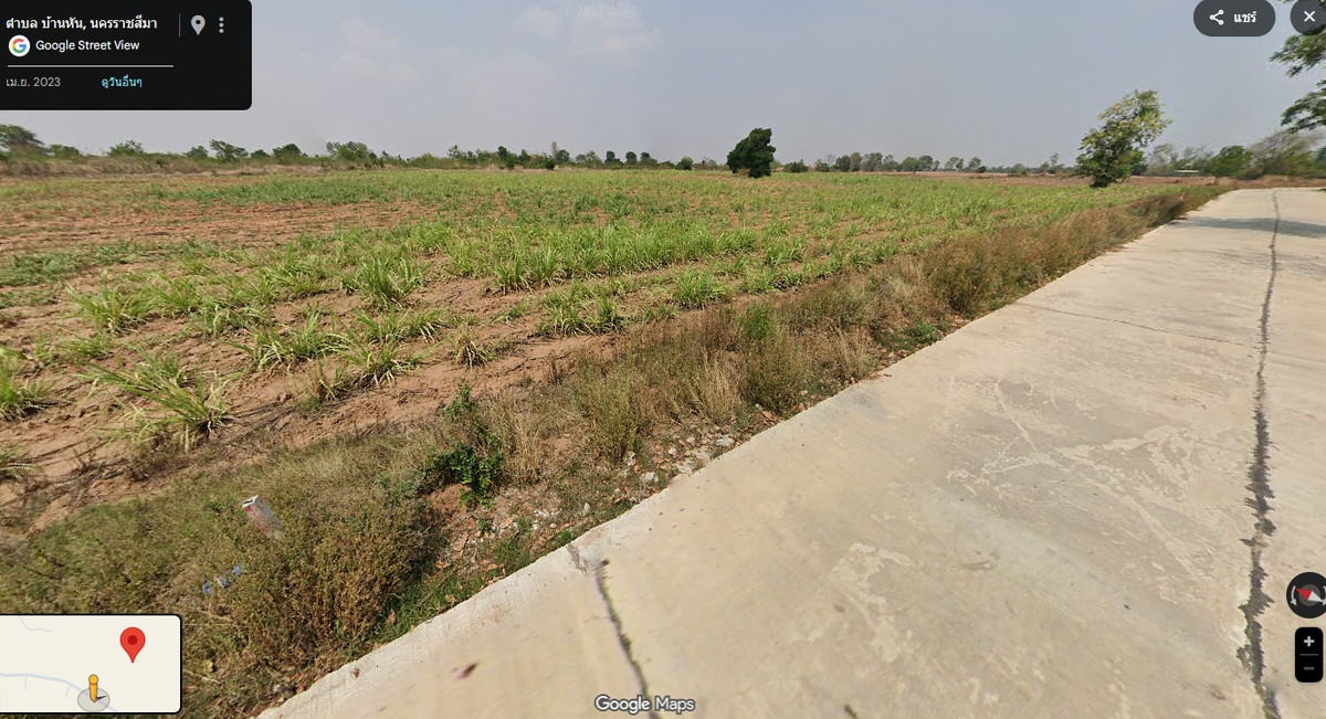 For SaleLandKorat Nakhon Ratchasima : Large plot of land for sale in Nakhon Ratchasima Province (Korat), next to the road, beautiful location, worth the investment.