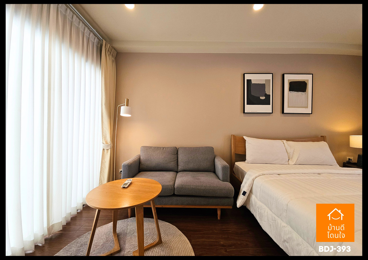 For SaleTownhomeNawamin, Ramindra : Home office for sale Plume Watcharaphon-Ekkamai (22.5 sq m) near Watcharaphon 5 intersection, decorated and ready to move in.