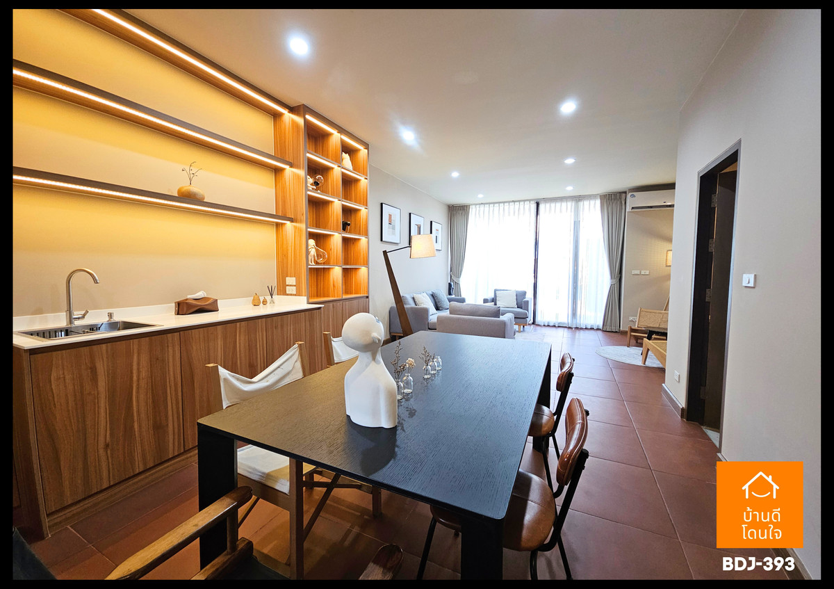 For SaleTownhomeNawamin, Ramindra : Home office for sale Plume Watcharaphon-Ekkamai (22.5 sq m) near Watcharaphon 5 intersection, decorated and ready to move in.