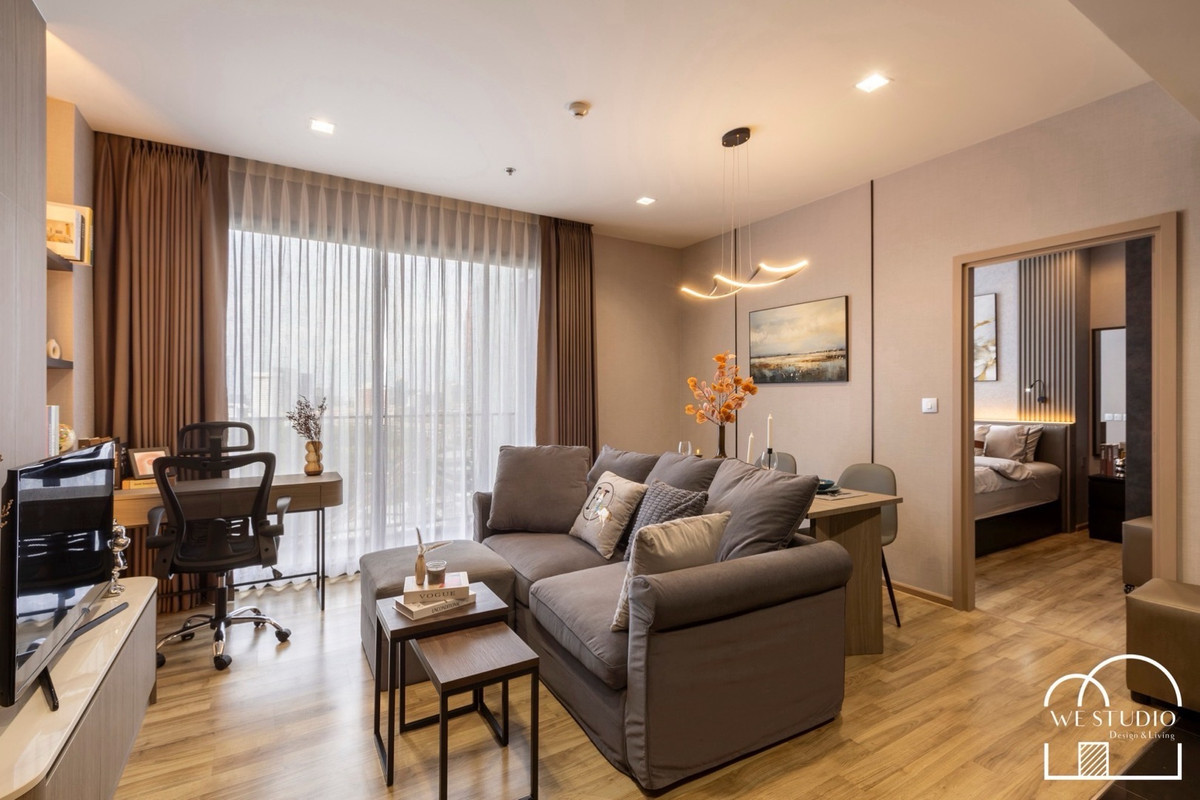 ให้เช่าคอนโดสะพานควาย จตุจักร : 🔥Hot Deal 🔥 The Line Jatujak Mochit 1B1B Plus 45sqm. 28K/Month Call Ms.Angel(Aumi)0658209572