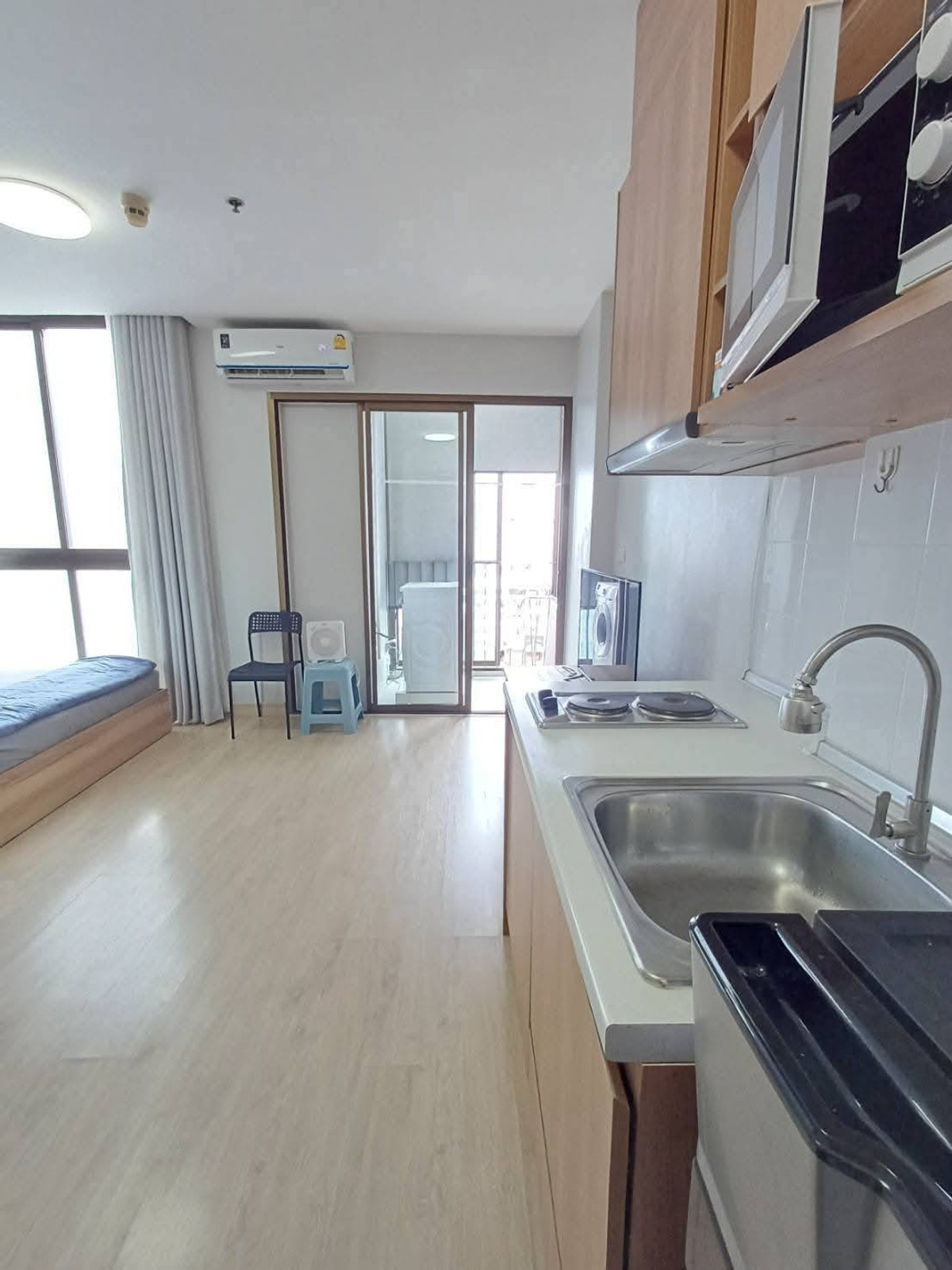 For RentCondoOnnut, Udomsuk : For rent Studio type, 10th loor, Ideo Mix Sukhumvit 103, close to BTS Udomsuk 