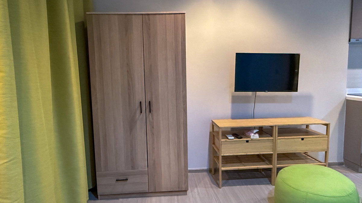 For RentCondoRama9, Petchburi, RCA : Room for rent, Studio Life Asoke Rama 9, size 25 sq m.