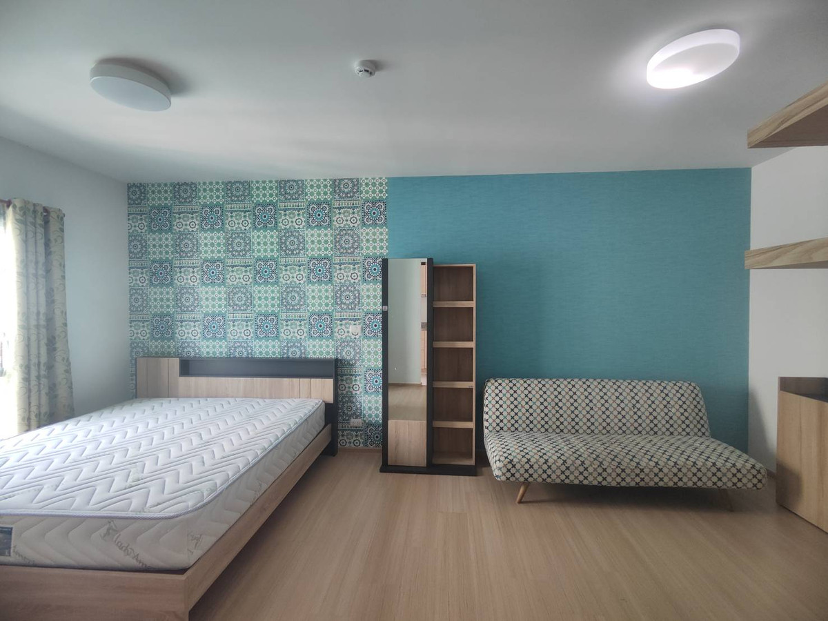 For RentCondoPinklao, Charansanitwong : The room is out of reservation, fully furnished, there is a washing machine in the room, UNIO Charan 3 (28 sq m), Building C, 7th floor, near MRT Tha Phra.