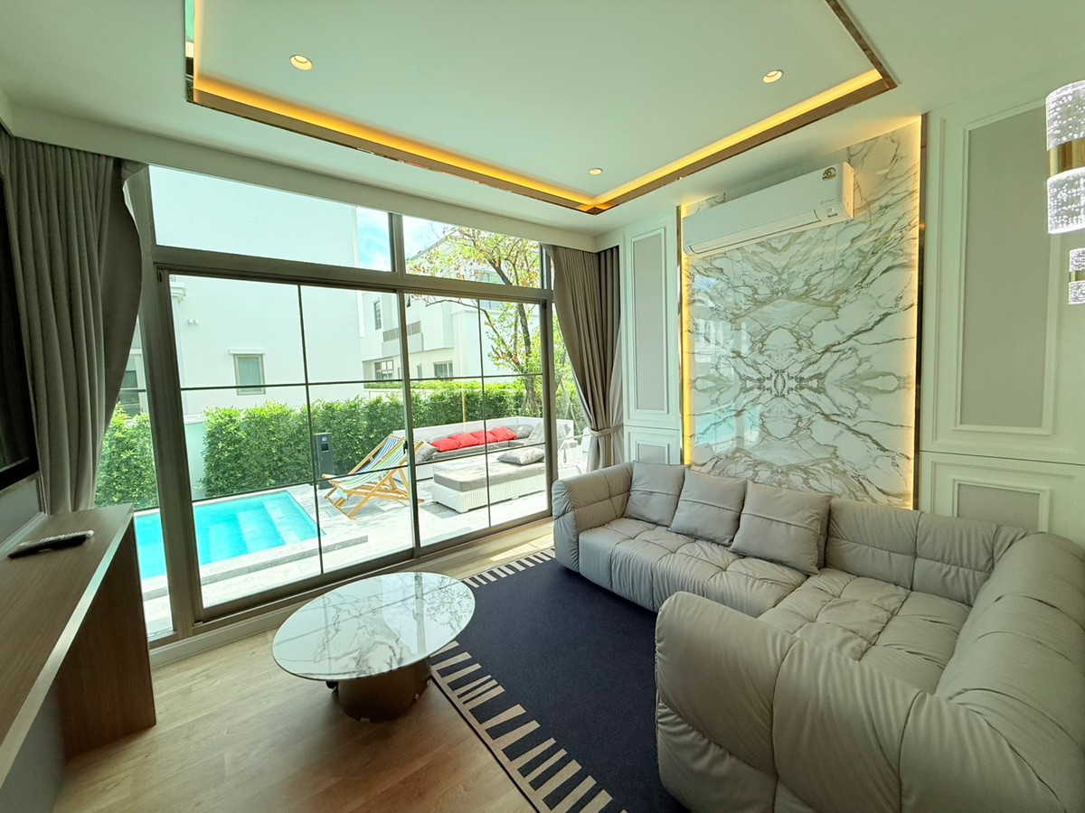 For RentHouseLadkrabang, Suwannaphum Airport : Perfect Masterpiece Sukhumvit 77 / 4 Bedrooms (FOR RENT), Perfect Masterpiece Sukhumvit 77 / 4 Bedrooms (FOR RENT) POON046