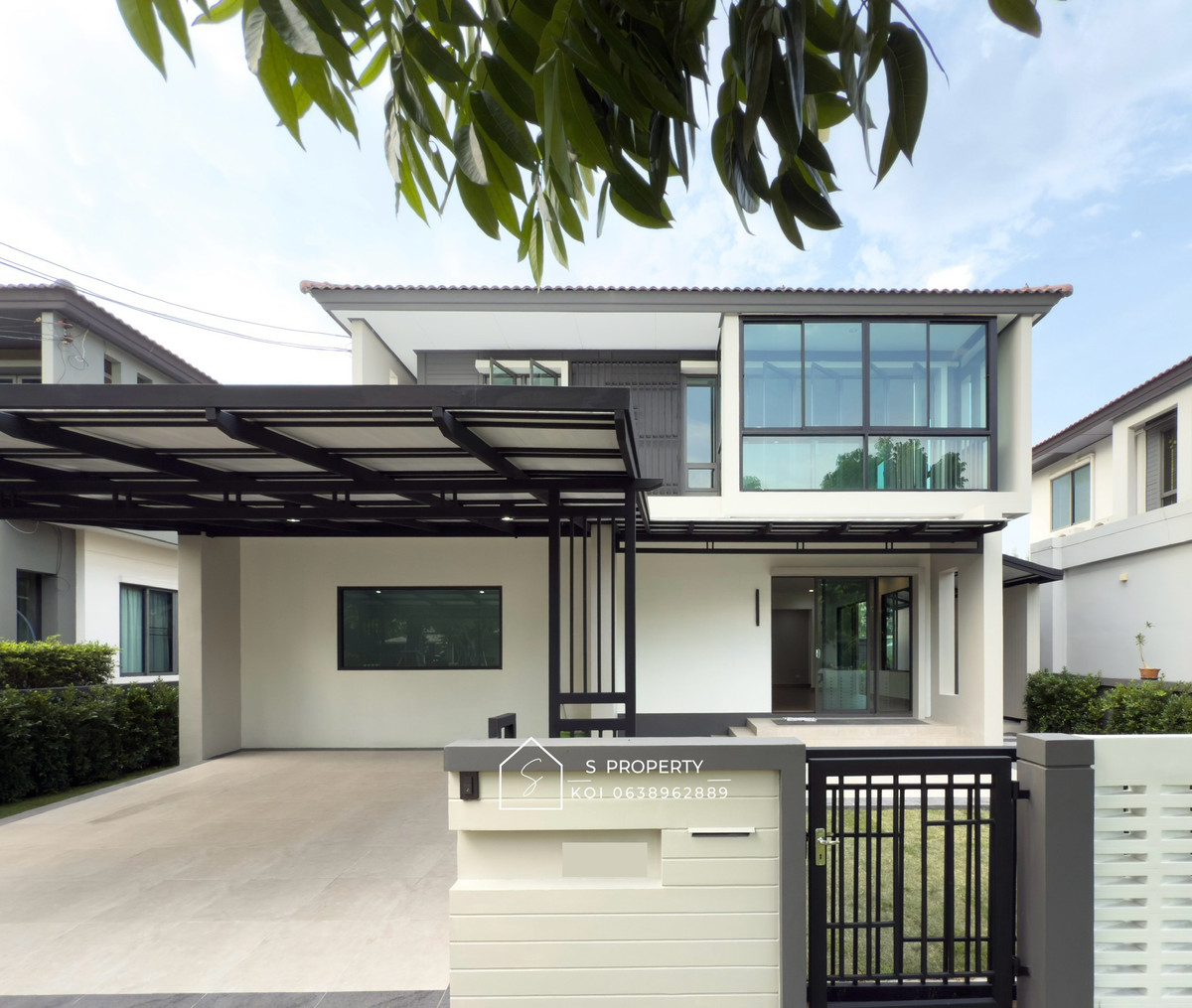 ขายบ้านนวมินทร์ รามอินทรา : ฮาบิเทีย ออร์บิต หทัยราษฎร์ รีโนเวทใหม่ 67 ตรว  จอดรถ4คัน มีห้องนอนล่าง