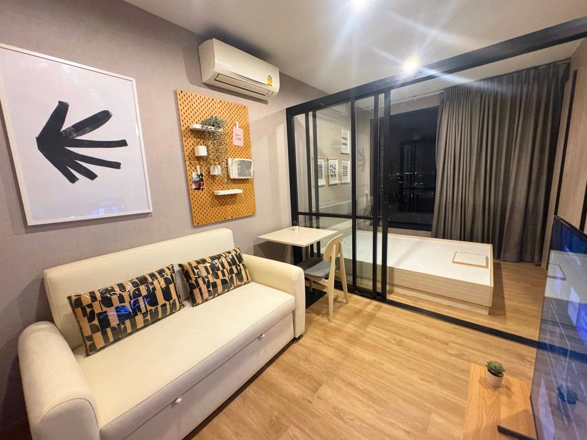 ให้เช่าคอนโดบางนา แบริ่ง ลาซาล : 🌺🪻Ideo Mobi Sukhumvit Eastpoint🪻🌺 1 Bed 1 Bath, Rental 14,500 Baht